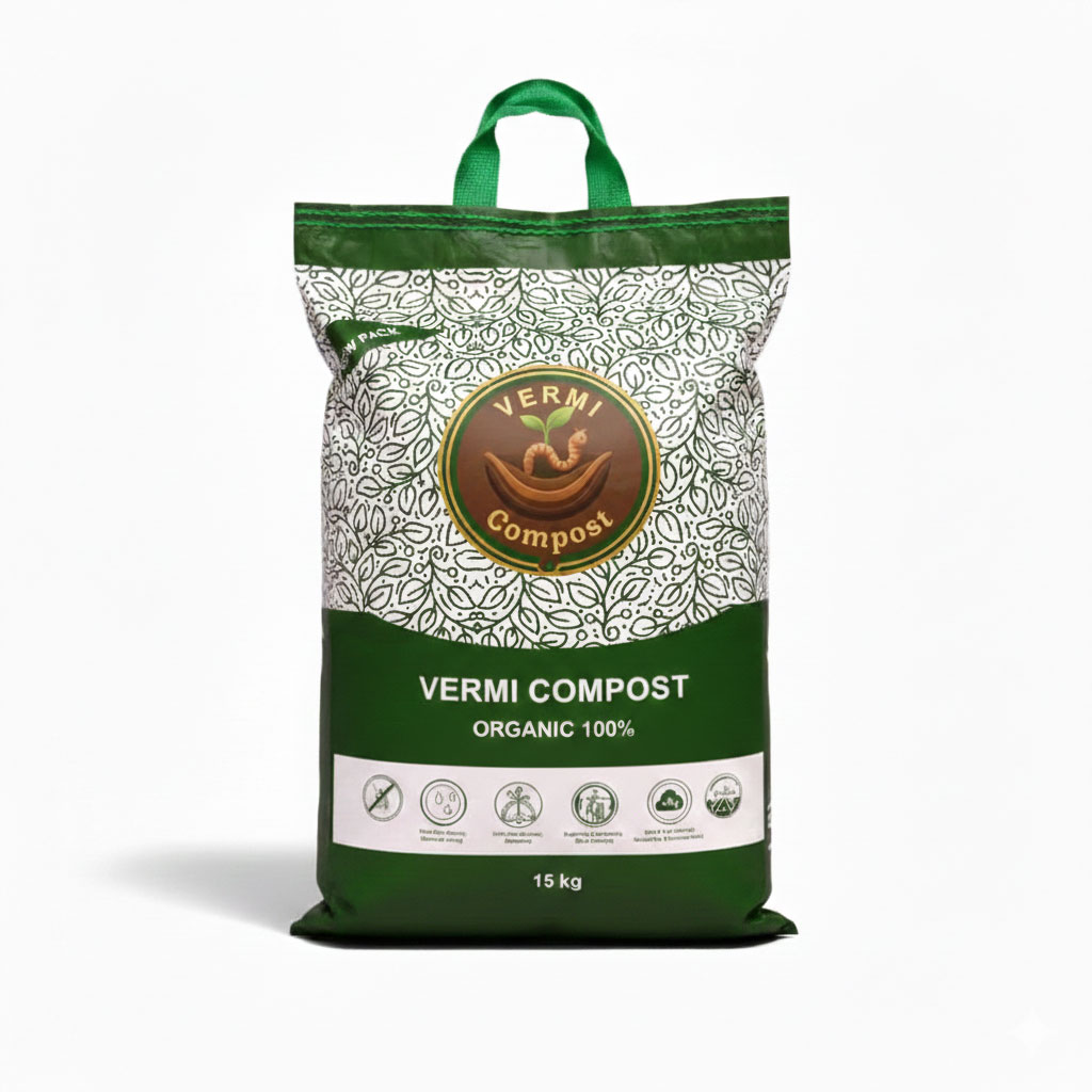 Vermicompost 15kg - Organic Fertilizer / Manure